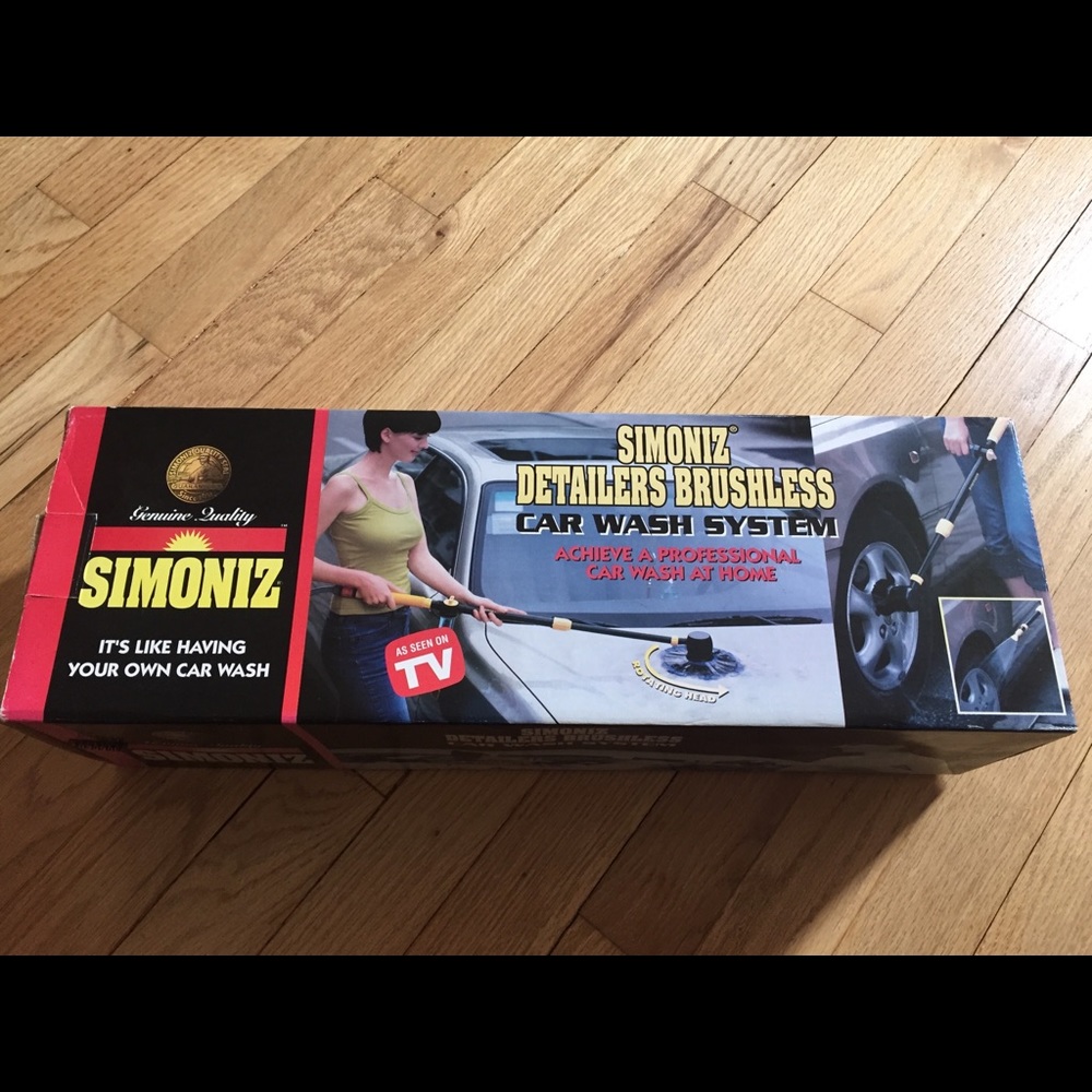 NIB! Simoniz detailers brushless car wash system